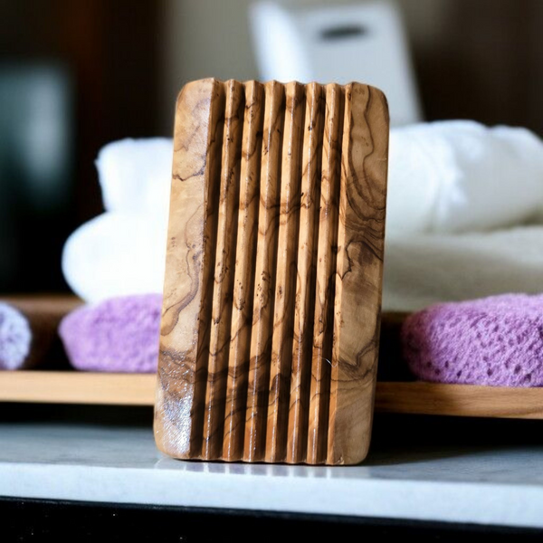 Porte savon en Bois d'Olivier