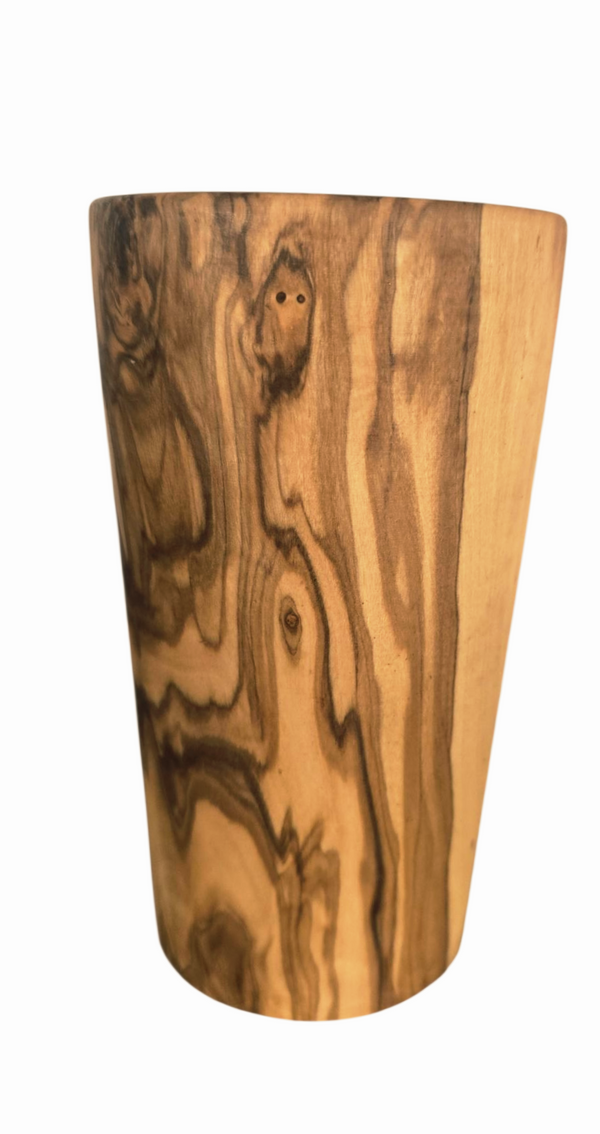 Verre en bois d'olivier